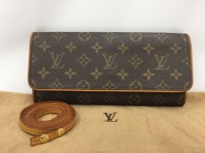 Photo1: Auth Louis Vuitton Pochette Twin GM Clutch Bag 2 WAY Shoulder bag 1D190190n" (1)