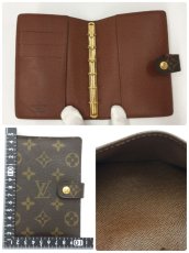 Photo7: Auth Louis Vuitton Monogram AB to B rank Agenda PM 10 set 1D190210n" (7)