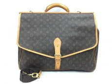 Photo1: Auth Louis Vuitton Monogram SAC CHASSE 2WAY Travel Hand Bag 1D190090n" (1)