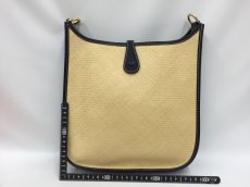 Photo2: Auth Hermes Leather Evelyne Shoulder Bag 7K220170n" (2)