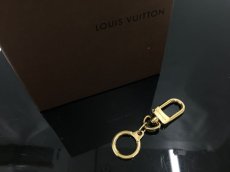Photo1: Louis Vuitton Gold tone Key Rings & f 1D280320n" (1)
