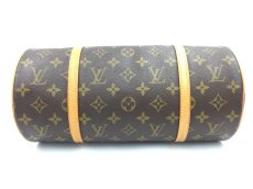 Photo3: Auth Louis Vuitton Monogram Papillon 30 hand bag with Mini Pouch 1D280270n" (3)