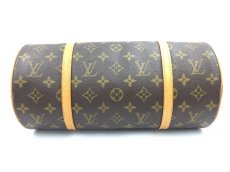 Photo3: Auth Louis Vuitton Monogram Papillon 30 hand bag with Mini Pouch 1D280270n" (3)