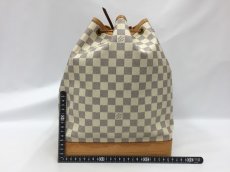 Photo2: Auth Louis Vuitton Damier Azur Noe Shoulder bag  1D280150n" (2)