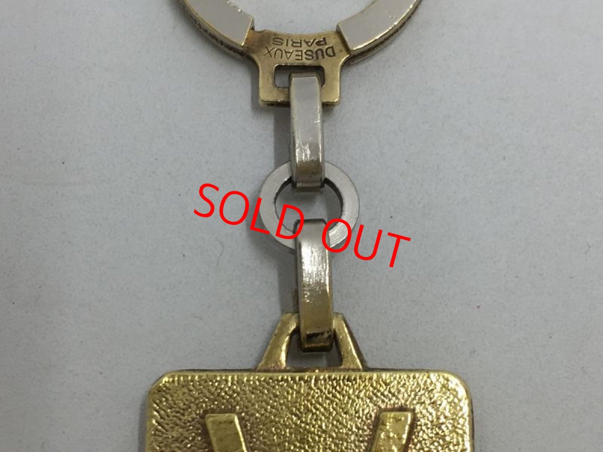 Photo3: Auth Louis Vuitton Gold Tone Malletier Key Holder Bag charm 1D280300n" (3)