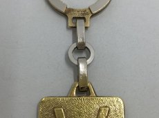 Photo3: Auth Louis Vuitton Gold Tone Malletier Key Holder Bag charm 1D280300n" (3)