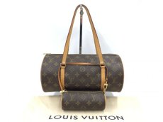 Photo1: Auth Louis Vuitton Monogram Papillon 30 hand bag with Mini Pouch 1D280270n" (1)