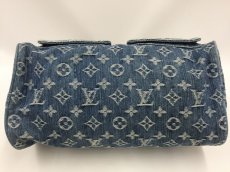 Photo3: Auth Louis Vuitton Monogram Denim NEO SPEEDY 30 HAND BAG 1E100120n" (3)