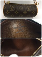 Photo9: Auth Louis Vuitton Monogram Papillon 30 hand bag with Mini Pouch 1D280270n" (9)