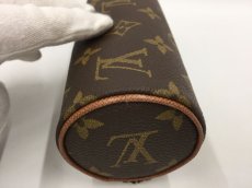 Photo8: Auth Louis Vuitton Vintage Monogram Trousse Ronde Pen Case Pouch 1E120110n" (8)