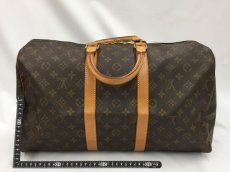 Photo2: Auth LOUIS VUITTON Monogram Keepall 45 Travel Hand Bag 1E120070n" (2)