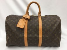 Photo1: Auth LOUIS VUITTON Monogram Keepall 45 Travel Hand Bag 1E120070n" (1)