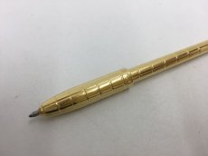 Photo3: Auth Louis Vuitton Gold tone Ball Point Pen Black Color 1E120160n" (3)