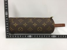 Photo2: Auth Louis Vuitton Vintage Monogram Trousse Ronde Pen Case Pouch 1E120110n" (2)