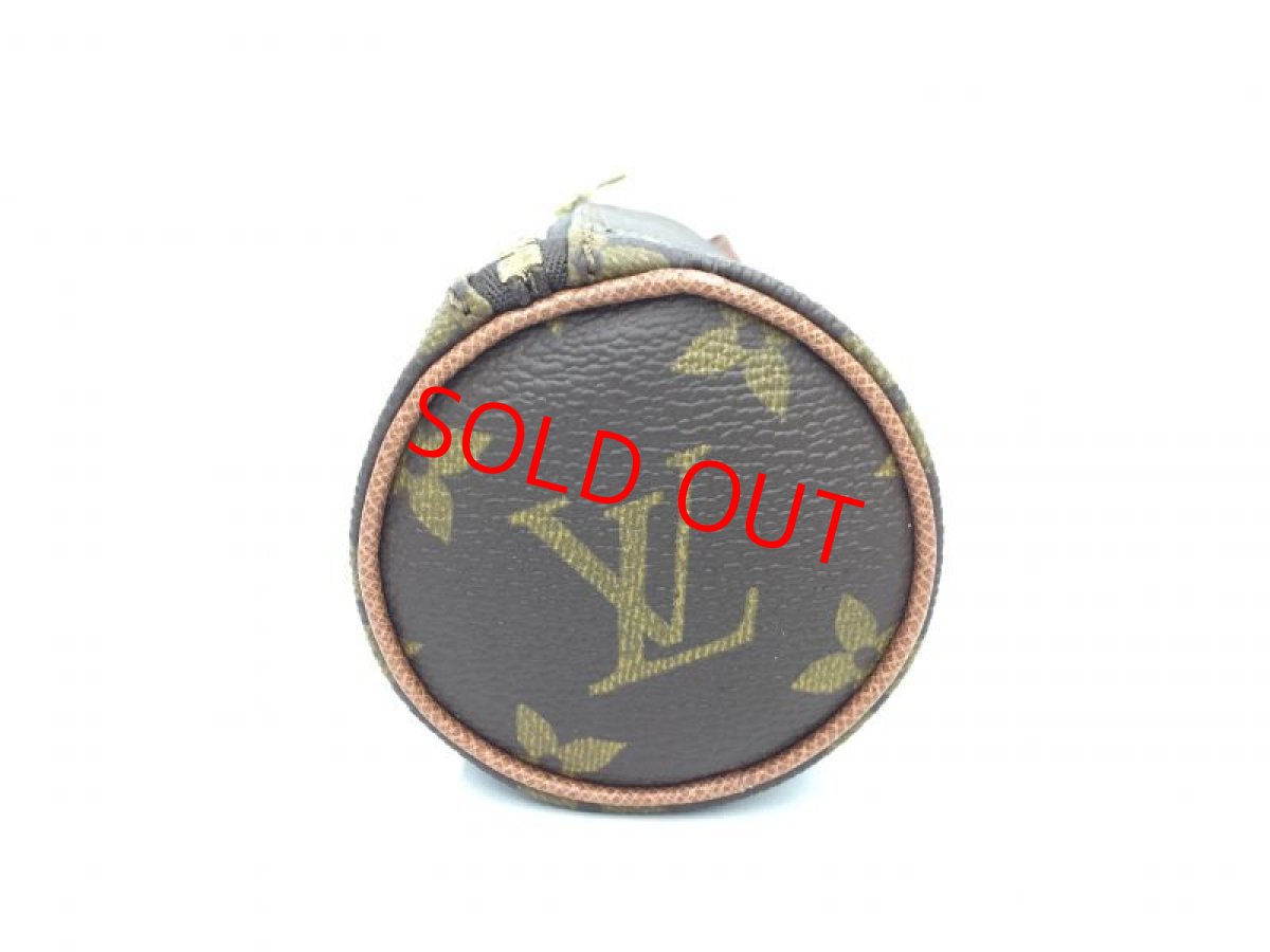 Photo3: Auth Louis Vuitton Vintage Monogram Trousse Ronde Pen Case Pouch 1E120110n" (3)