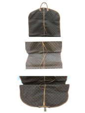 Photo6: Auth Louis Vuitton Vintage Monogram Garment Travel bag 2 set  1E190130n" (6)