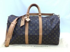 Photo1: Auth Louis Vuitton Monogram Keepall Bandouliere 45 Travel Hand Bag 1E190060n" (1)
