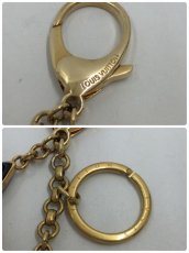 Photo6: Auth Louis Vuitton Monogram Flower Gold Tone key holder & bag Charm 1E190180n" (6)