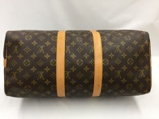 Photo3: Auth Louis Vuitton Monogram Keepall Bandouliere 45 Travel Hand Bag 1E190060n" (3)