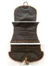 Photo3: Auth Louis Vuitton Vintage Monogram Garment Travel bag 2 set  1E190130n" (3)