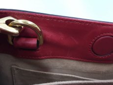 Photo11: Auth Gucci Sherry Line Sylvie Leather Red Two-way Hand bag 1E190120n" (11)