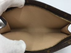 Photo5: Auth Louis Vuitton Monogram Bucket Accessory Pouch 17 1E190200n" (5)