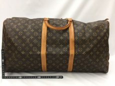 Photo2: Auth Louis Vuitton Vintage Monogram Keepall 60 Travel Hand Bag  1E260080n" (2)