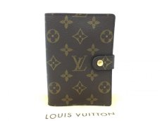 Photo1: Auth Louis Vuitton Monogram Agenda PM Day Planner Cover 1E260050n" (1)