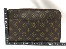 Photo2: Auth Louis Vuitton Vintage Monogram Brown Orsay Clutch Bag 1F090010n" (2)