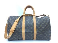 Photo1: Auth Louis Vuitton Monogram Keepall Bandouliere 45 Travel Hand Bag 1F230040n" (1)