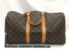 Photo2: Auth Louis Vuitton Monogram Keepall Bandouliere 45 Travel Hand Bag 1F230040n" (2)