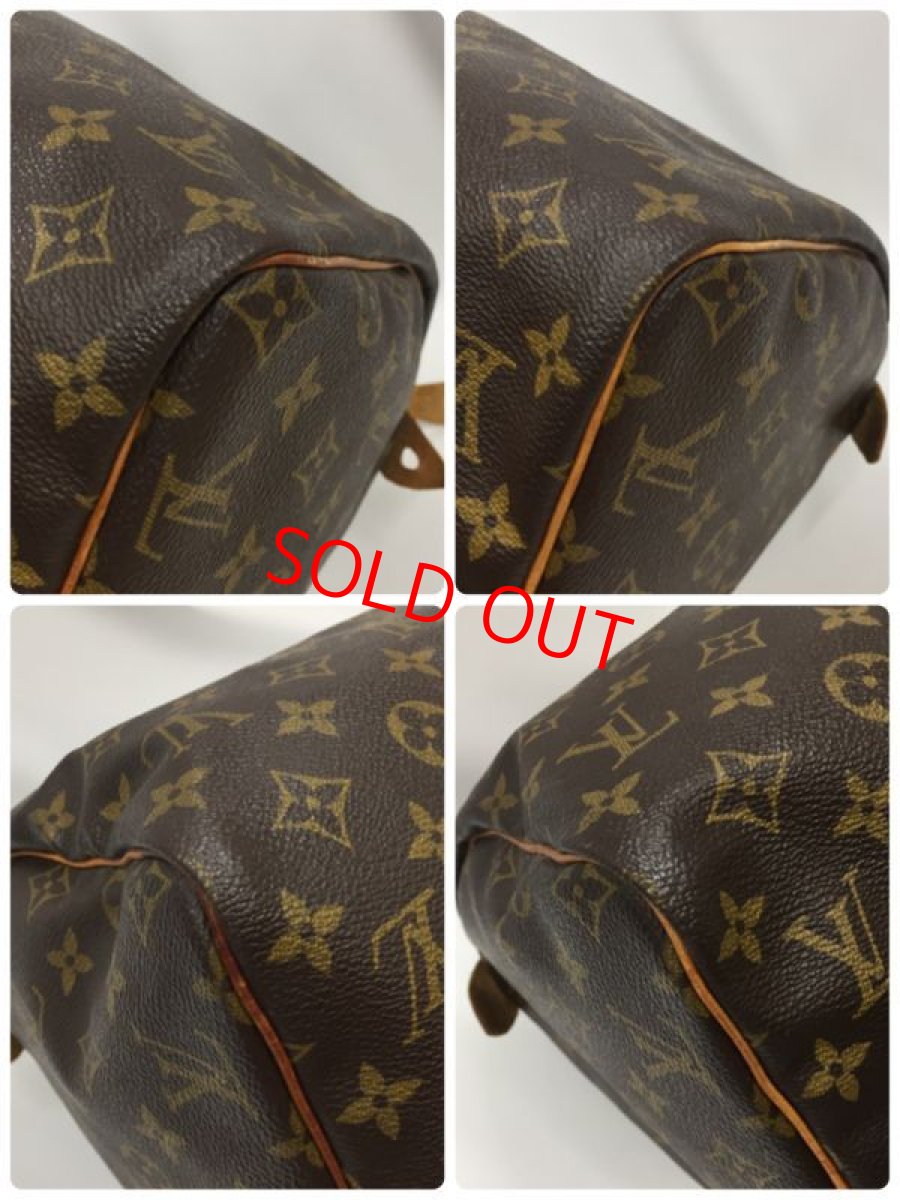 Photo11: Auth Louis Vuitton Vintage Monogram Speedy 30 Hand Bag 1F230020n" (11)
