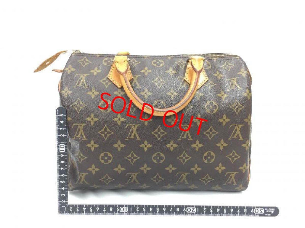 Photo2: Auth Louis Vuitton Vintage Monogram Speedy 30 Hand Bag 1F230020n" (2)