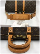 Photo10: Auth Louis Vuitton Monogram Keepall Bandouliere 45 Travel Hand Bag 1F230040n" (10)