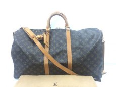 Photo1: Auth LOUIS VUITTON Monogram Keepall Bandouliere 55 Travel Bag 1F300030n" (1)