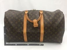Photo2: Auth Louis Vuitton Monogram Keepall 50 Travel Hand Bag 1G070010n" (2)