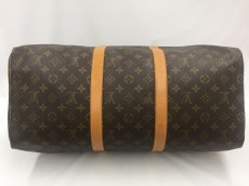 Photo3: Auth Louis Vuitton Monogram Keepall 50 Travel Hand Bag 1G070010n" (3)