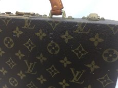 Photo8: Auth Louis Vuitton Vintage Monogram Jewelry Case Trunk Hand Bag 1G140050n" (8)