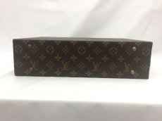 Photo2: Auth Louis Vuitton Vintage Monogram Jewelry Case Trunk Hand Bag 1G140050n" (2)