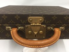 Photo3: Auth Louis Vuitton Vintage Monogram Jewelry Case Trunk Hand Bag 1G140050n" (3)