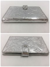 Photo7: Auth Louis Vuitton Monogram Silver Mirror Agenda PM Note Book Cover 1G140040n" (7)