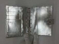 Photo3: Auth Louis Vuitton Monogram Silver Mirror Agenda PM Note Book Cover 1G140040n" (3)