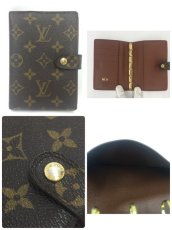 Photo4: Auth Louis Vuitton Monogram & Damier AB to B rank Agenda PM 10 set 1G210070n" (4)