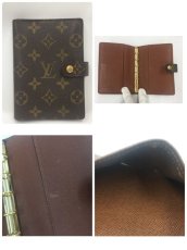 Photo5: Auth Louis Vuitton Monogram & Damier AB to B rank Agenda PM 10 set 1G210070n" (5)