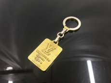 Photo1: Auth Louis Vuitton Gold Tone Malletier Key Holder Bag charm 1G210080n" (1)