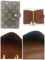 Photo7: Auth Louis Vuitton Monogram & Damier AB to B rank Agenda PM 10 set 1G210070n" (7)