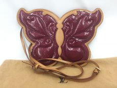 Photo1: Auth Louis Vuitton Vernis Pochette Butterfly shoulder Bag A rank 1G210050n" (1)