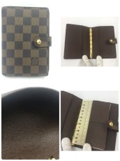 Photo9: Auth Louis Vuitton Monogram & Damier AB to B rank Agenda PM 10 set 1G210070n" (9)