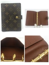 Photo2: Auth Louis Vuitton Monogram & Damier AB to B rank Agenda PM 10 set 1G210070n" (2)