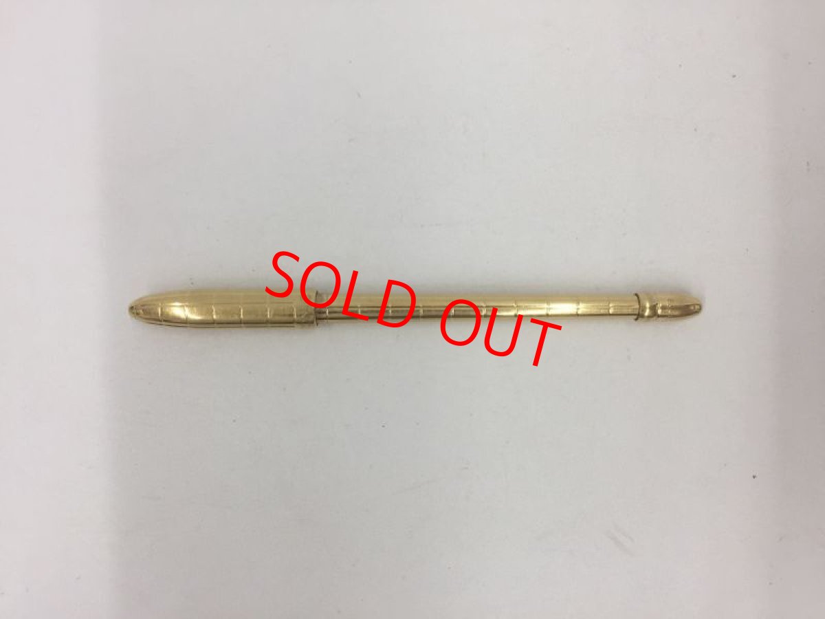 Photo1: Auth LOUIS VUITTON Gold Tone Pencil for Agenda 1G210090n" (1)